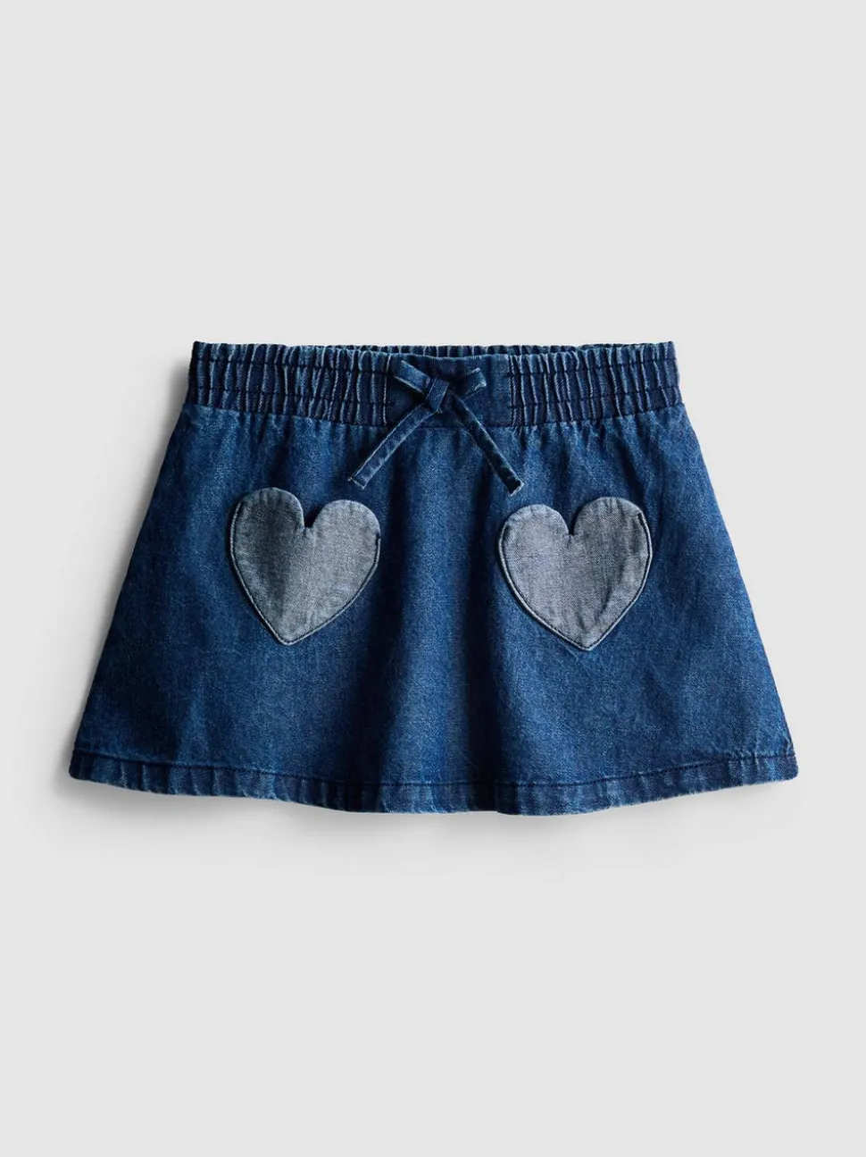1,5–8 Jahre | Jeansrock mit herzförmigen Taschen