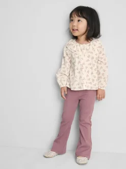 1–9 Jahre | Kragenbluse und ausgestellte Leggings im Set