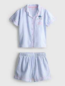 5–15 Jahre | Kurzer „Disney Stitch“ Hemdschlafanzug
