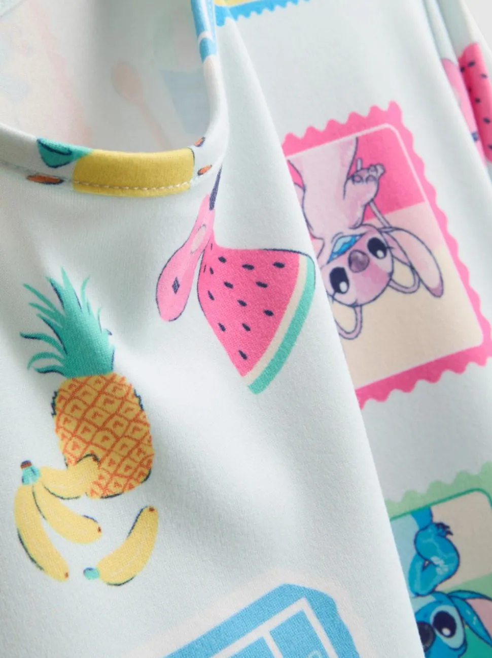 5–15 Jahre | Kurzer „Disney Stitch“ Schlafanzug mit geradem Top