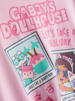1,5–10 Jahre | Kurzer „Gabby's Dollhouse“ Schlafanzug mit geradem Schnitt