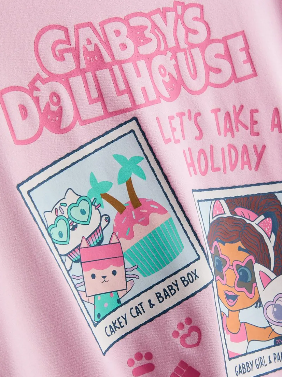 1,5–10 Jahre | Kurzer „Gabby's Dollhouse“ Schlafanzug mit geradem Schnitt