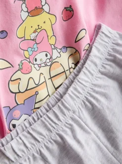 5–15 Jahre | Kurzer „Hello Kitty and Friends“ Schlafanzug, 2er-Pack