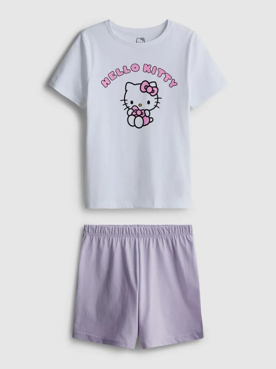 5–15 Jahre | Kurzer „Hello Kitty“ Schlafanzug