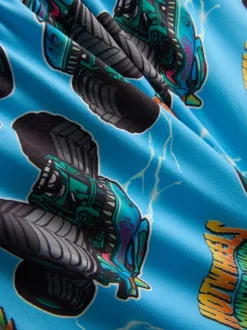 1,5–8 Jahre | Kurzer „Hot Wheels“ Schlafanzug