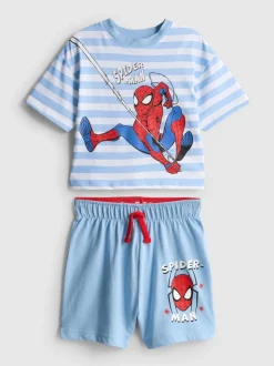 1,5–10 Jahre | Kurzer „MARVEL Spider-Man“ Schlafanzug