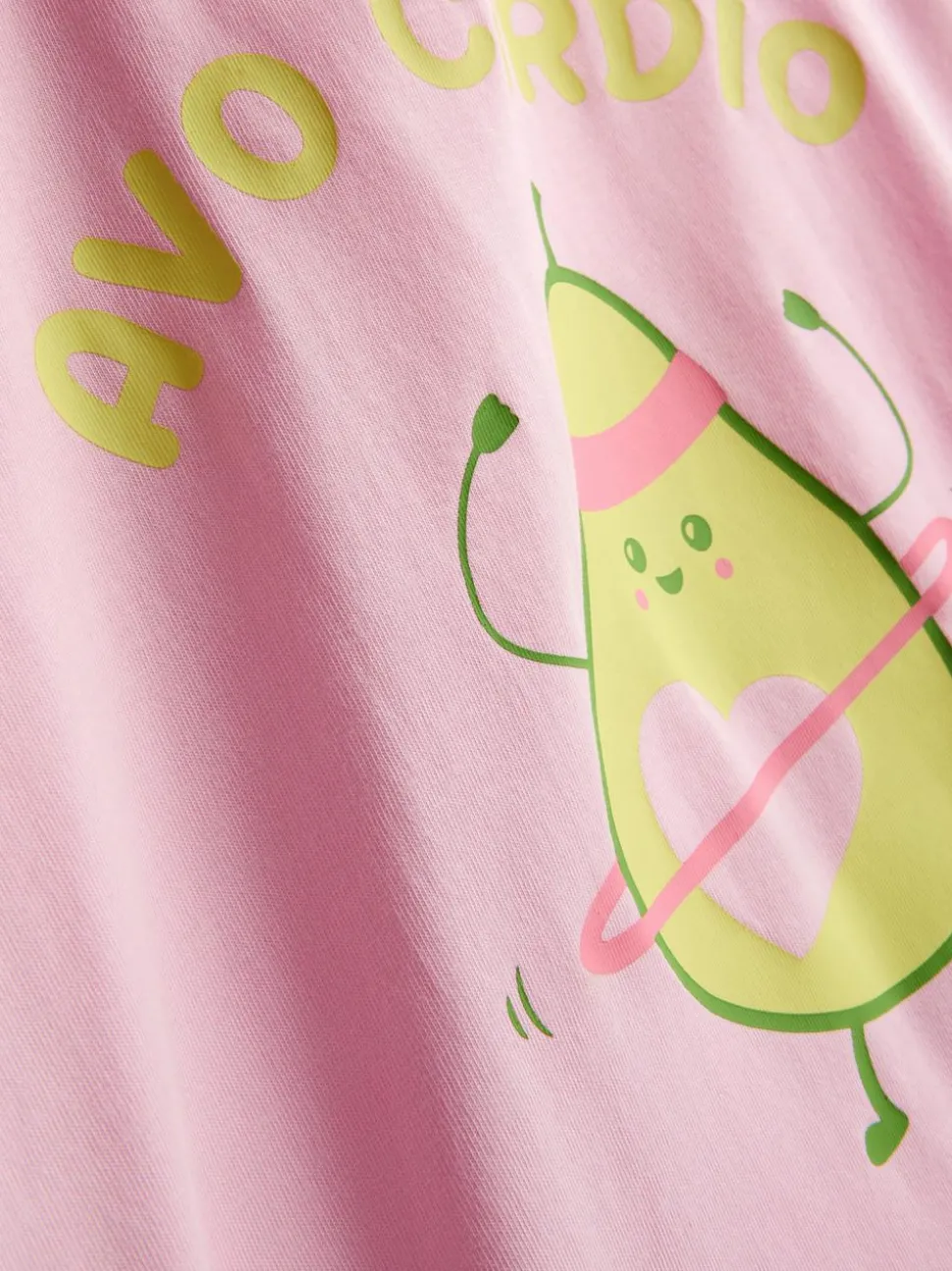 7–15 Jahre | Kurzer Schlafanzug mit Avocado-Grafik