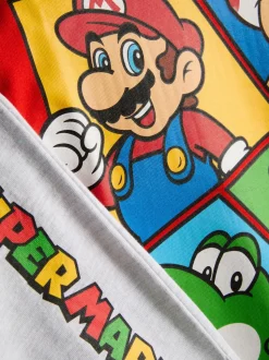 1,5–10 Jahre | Kurzer „Super Mario“ Schlafanzug, 2er-Pack