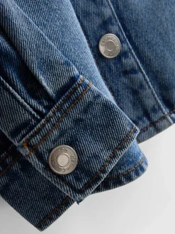 1–9 Jahre | Langärmeliges Jeanshemd aus reiner Baumwolle