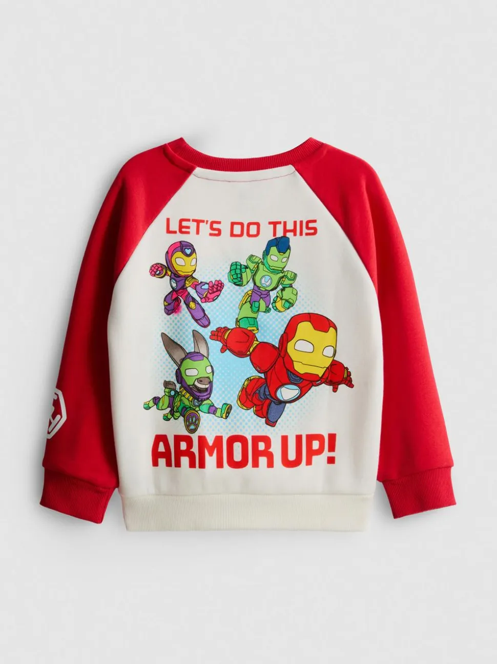 1–9 Jahre | „MARVEL Iron Man und seine fantastischen Freunde“ Sweatshirt