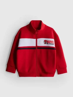 1,5–9 Jahre | „MARVEL Spider-Man“ Sweatshirt mit Trichterkragen und Reißverschluss