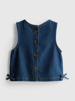1,5–9 Jahre | Ärmellose Jeansbluse
