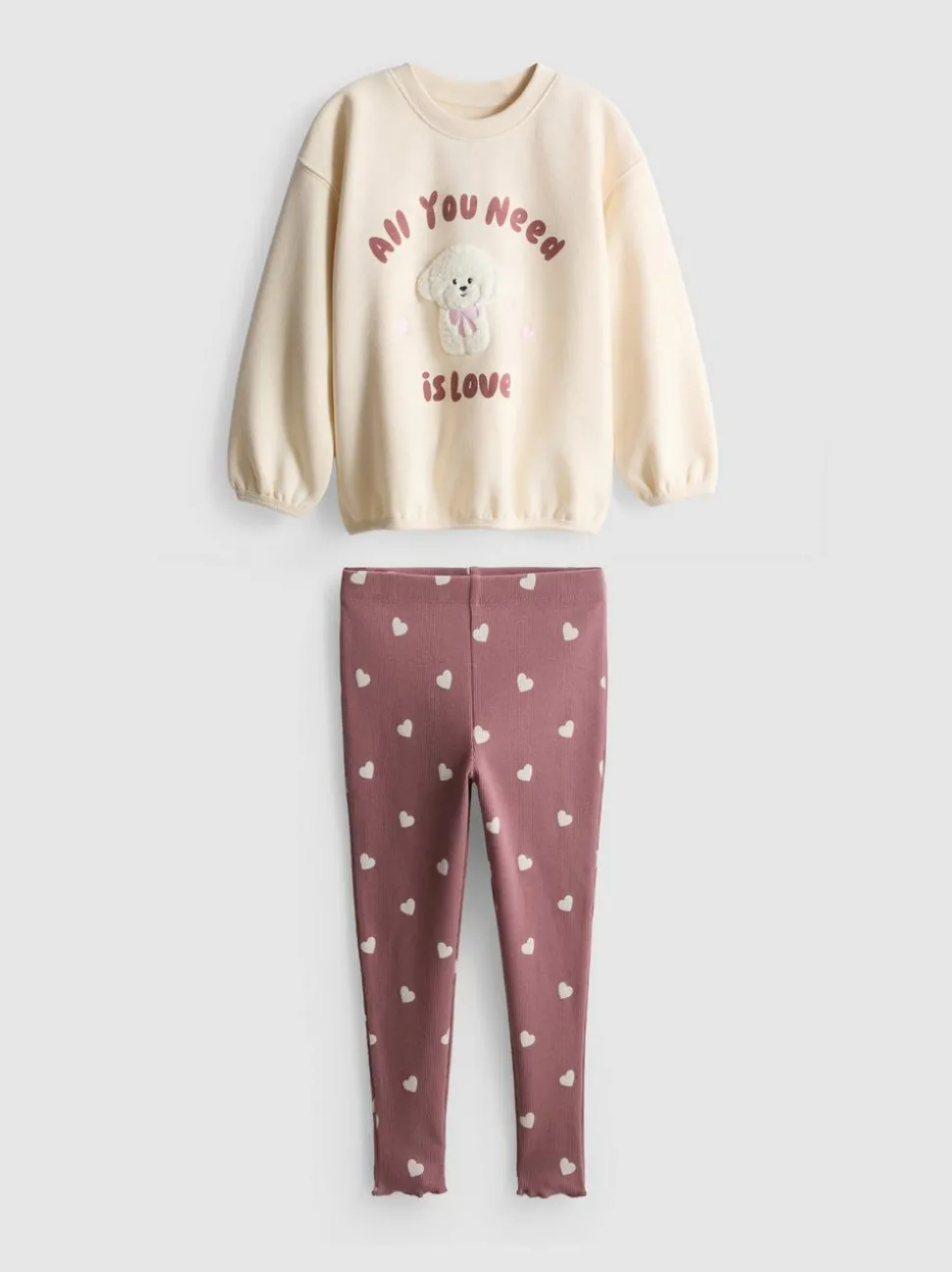 1–9 Jahre | Set aus Sweatshirt und Leggings