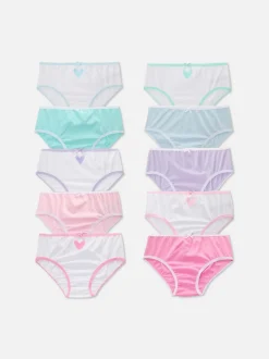 1,5–15 Jahre | Slips mit Herz-Motiven, 10er-Pack