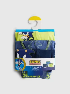 3–15 Jahre | „Sonic the Hedgehog“ Boxershorts, 3er-Pack