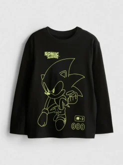 1–9 Jahre | „Sonic The Hedgehog“ Langarmshirt