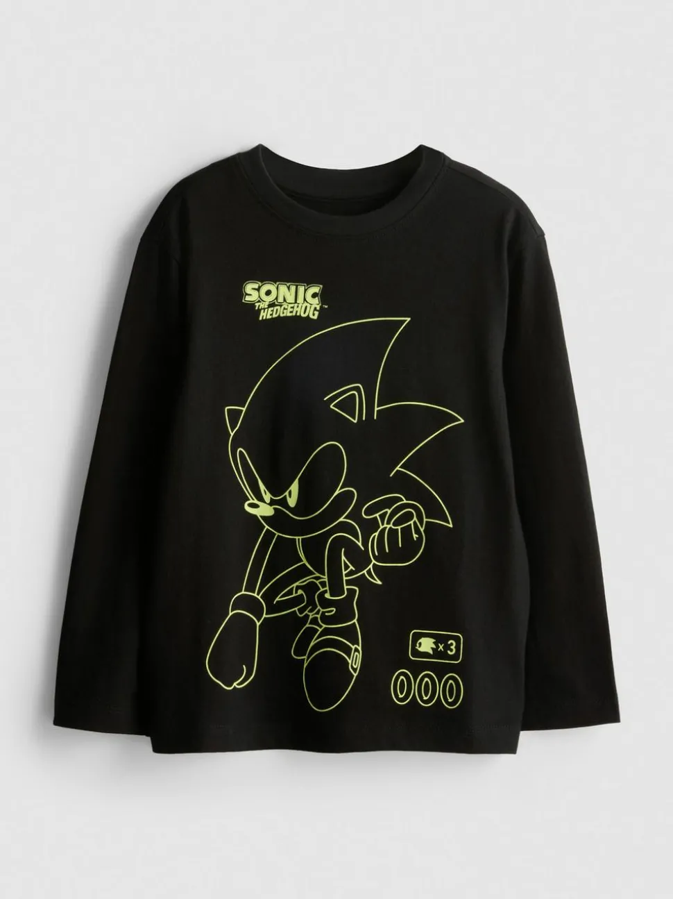 1–9 Jahre | „Sonic The Hedgehog“ Langarmshirt