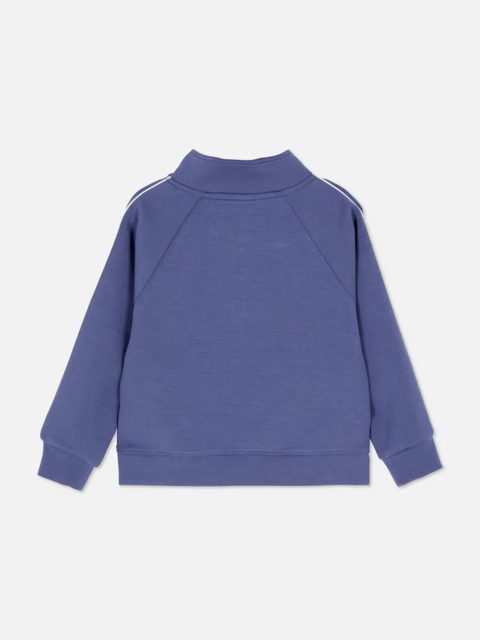 1,5–8 Jahre | Sweatshirt mit halbem Reißverschluss und Trichterkragen