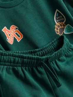 1–9 Jahre | Sweatshirt und Jogginghose mit hohem Baumwollanteil
