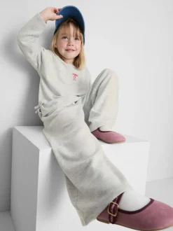 1–9 Jahre | Sweatshirt und Jogginghose mit Schleife im Set