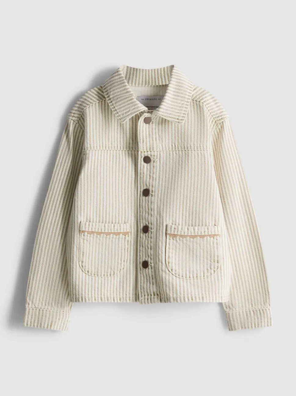 1,5–12 Jahre | „The Edit“ Hemdjacke aus Baumwoll-Denim mit Nadelstreifen