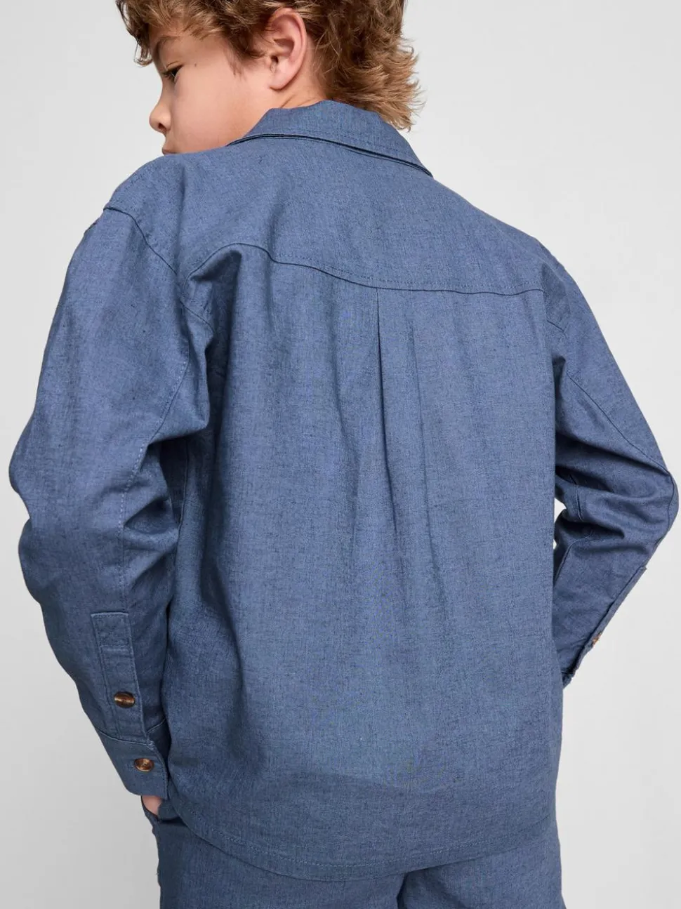 1,5–12 Jahre | „The Edit“ Hemdjacke aus Leinengemisch