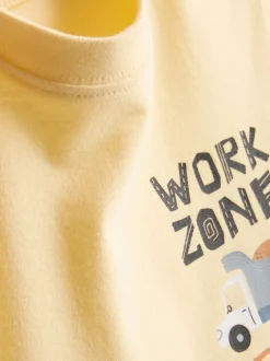 1–9 Jahre | T-Shirt aus reiner Baumwolle mit Grafik