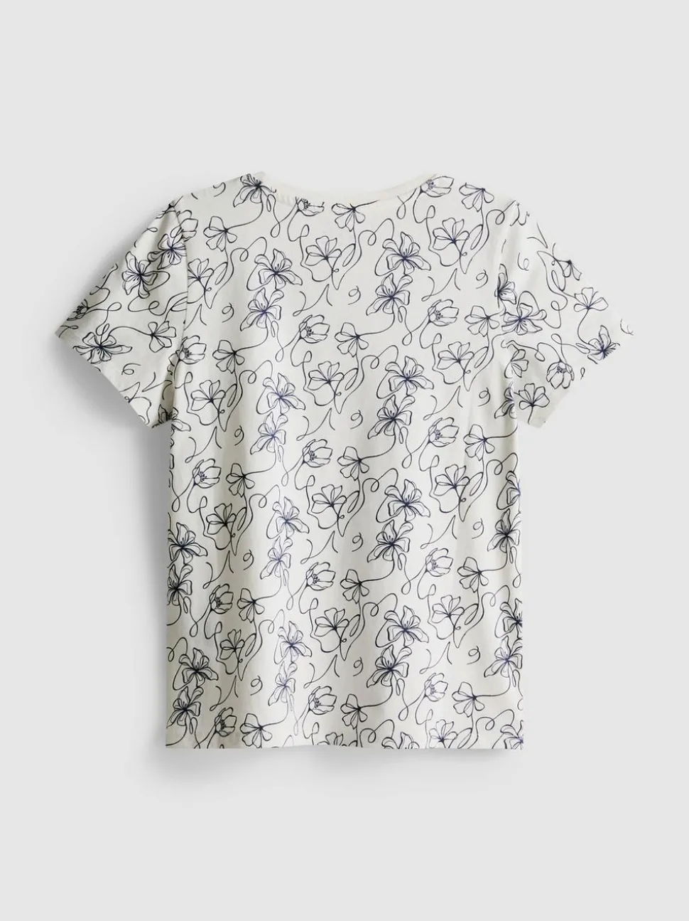 7-15 Jahre | T-Shirt aus reiner Baumwolle mit Print