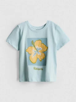 1,5–8 Jahre | T-Shirt aus reiner Baumwolle mit Print