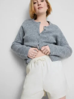 Jerseyshorts mit hohem Baumwollanteil