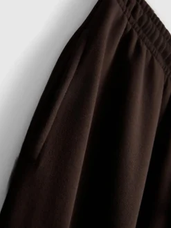 Jogginghose aus Baumwollmischung mit geradem Bein