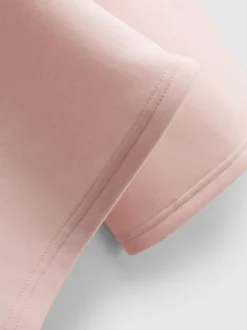 Jogginghose aus Baumwollmischung mit geradem Bein
