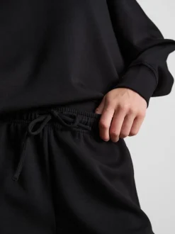 Jogginghose aus Modalmischung mit weitem Bein