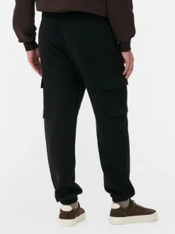 Jogginghose mit Cargotaschen und Bündchen