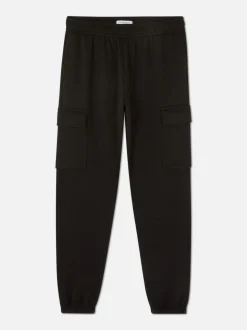 Jogginghose mit Cargotaschen und Bündchen