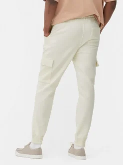 Jogginghose mit Cargotaschen und Bündchen