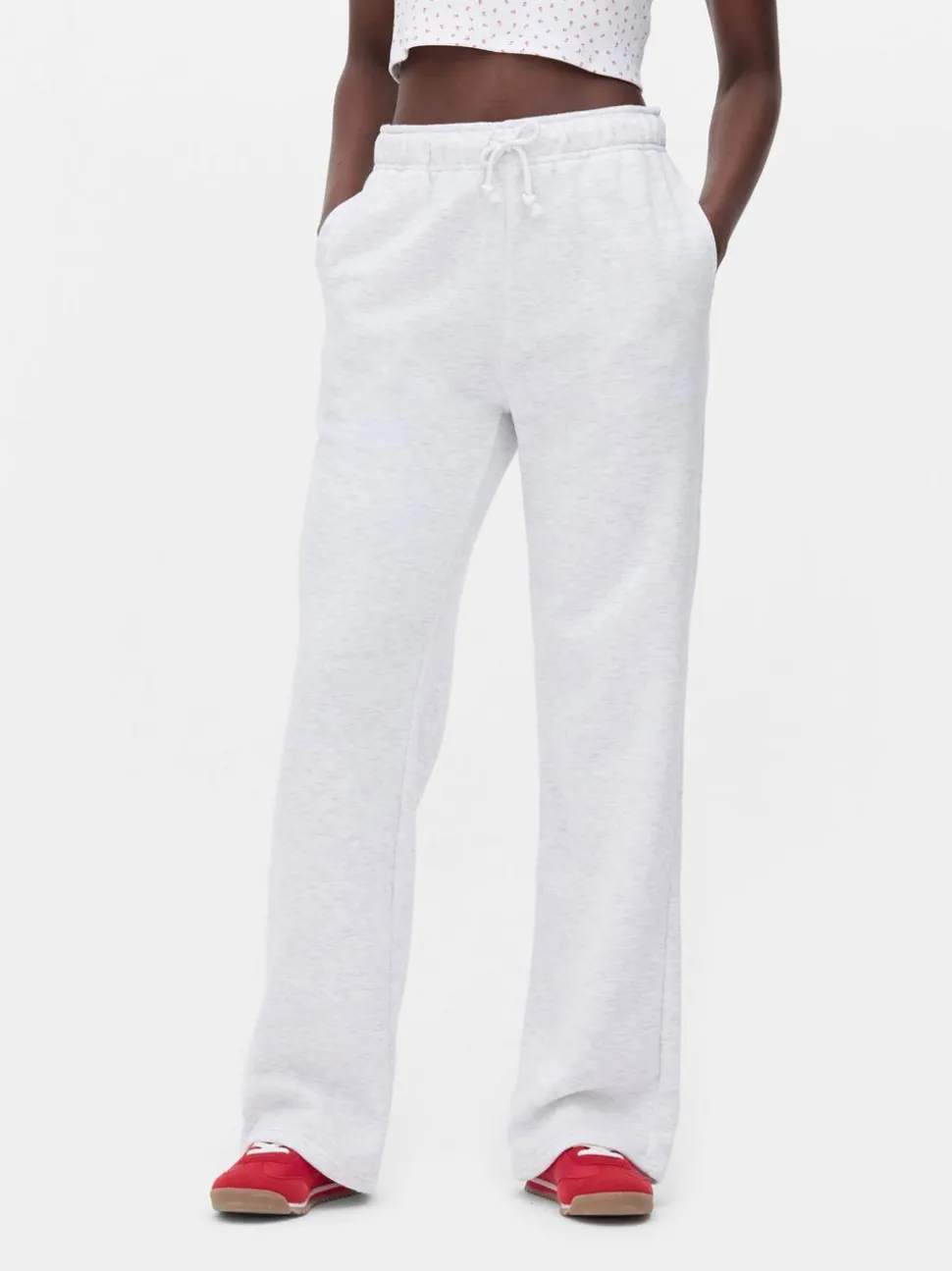 Jogginghose mit geradem Bein