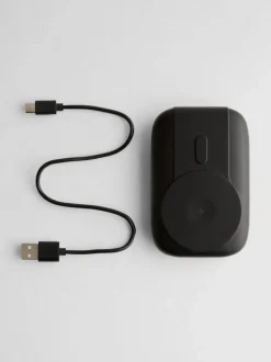 Kabellose Powerbank mit integrierten Ladekabeln, 10 000 mAh