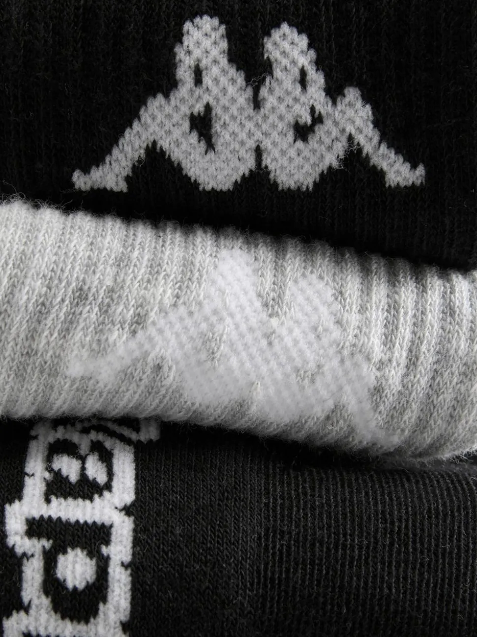 „Kappa“ Crew-Socken, 3er-Pack