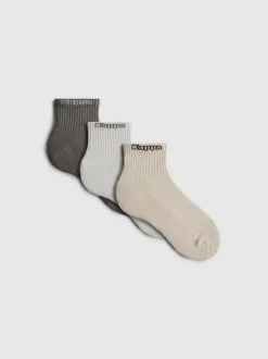 „Kappa x Primark“ Crew-Socken in Viertellänge, 3er-Pack