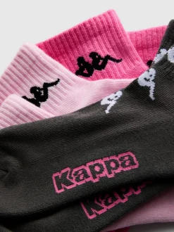 „Kappa x Primark“ Socken in Viertellänge, 3er-Pack
