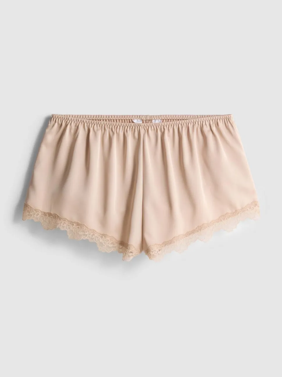 Klassische Satin-Schlafanzugshorts