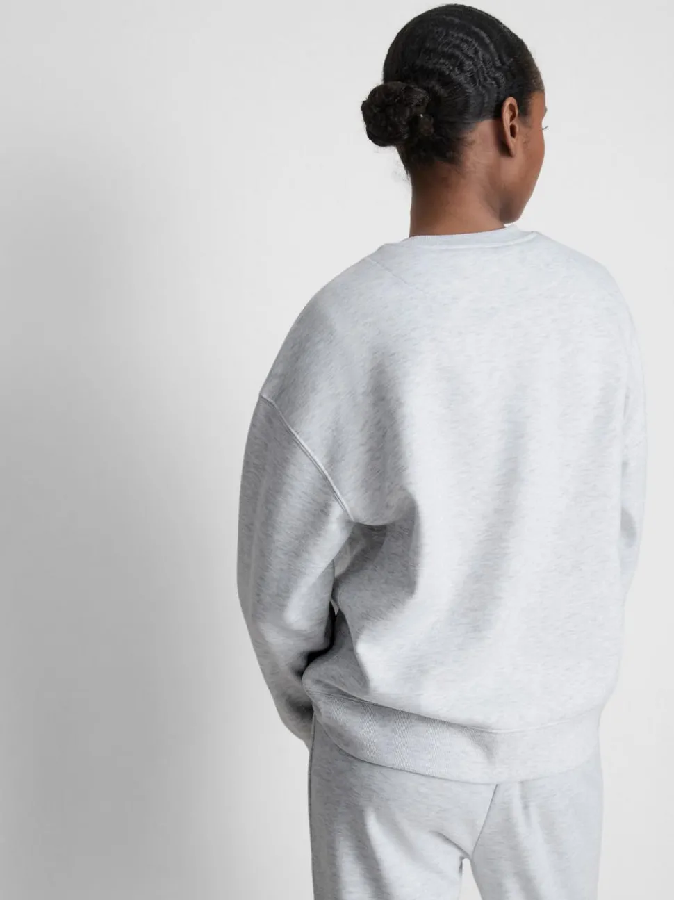 Klassisches Sweatshirt mit Rundhalsausschnitt