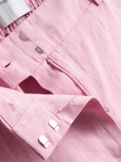 Klassische „The Edit“ Leinen-Shorts