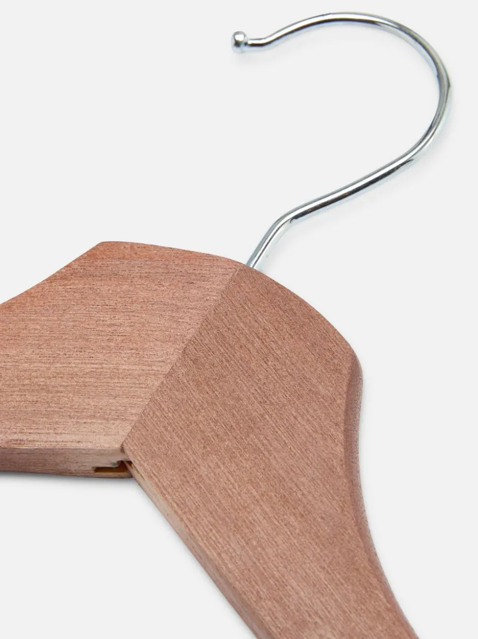 Kleiderbügel aus Holz, 5er-Pack