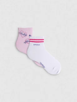 „KPop Demon Hunters“ Crew-Socken aus Baumwolle, 2er-Pack