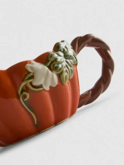 Kürbisförmige Sauciere