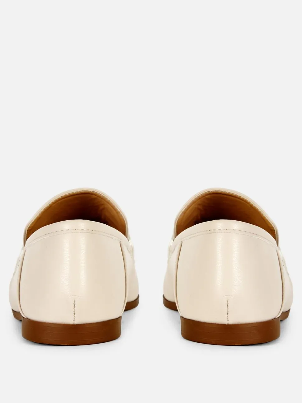 Kunstleder-Loafer mit Trensenverzierung
