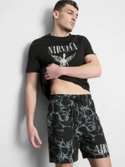Kurzer „Nirvana“ Schlafanzug