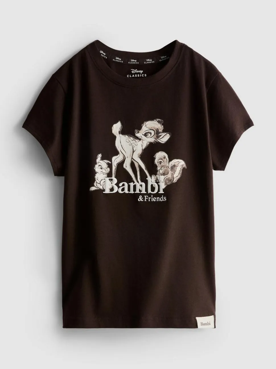 Kurzes „Disney Bambi“ Schlafanzugtop mit Grafik